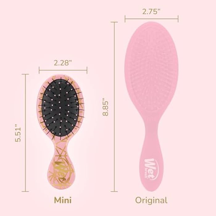 Wet Brush Mini Detangle-Geo Hearts NEW** - Image 5